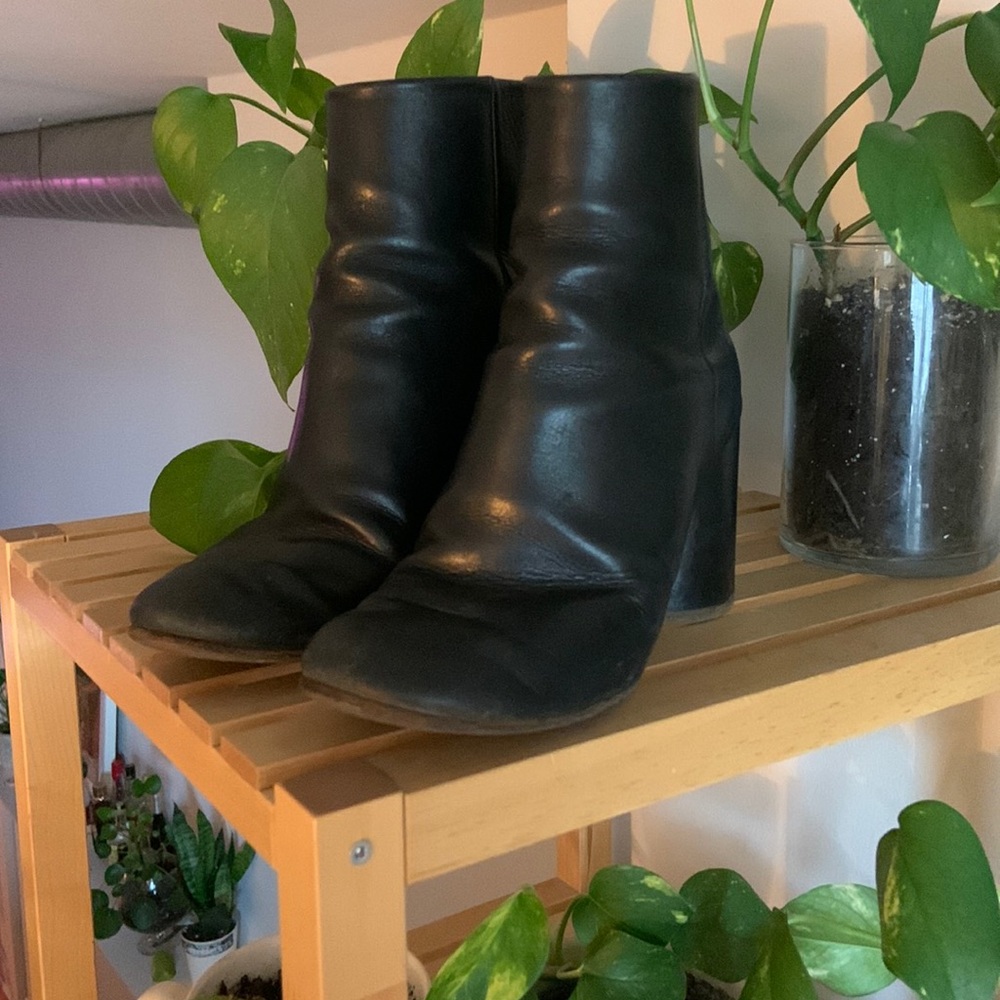 Black Maison Martin Margiela boots, size 38